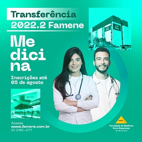EDITAL DE CONVOCAÇÃO – PROCESSO SELETIVO PARA INGRESSO POR TRANSFERÊNCIA EXTERNA – 2022.2 PARA MEDICINA