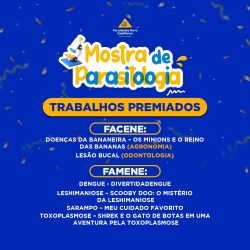 Trabalhos Premiados – Mostra de Parasitologia 2023.2