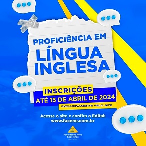 DEFERIMENTO DAS INSCRIÇÕES – PROFICIÊNCIA EM LÍNGUA INGLESA