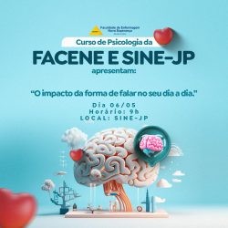 Alunos do P9 de Psicologia da Facene realizam ação em parceria com o SINE-JP