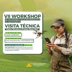Curso de Agronomia da Facene realiza a 7ª edição do Workshop de Tecnologia e Empreendedorismo no Agronegócio