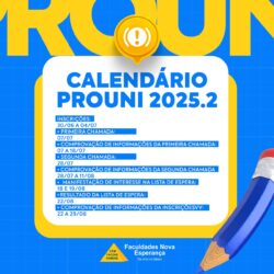 Prouni 2025.2 abre inscrições dia 30
