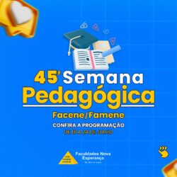 Faculdades Nova Esperança anunciam a Semana Pedagógica 2025.2!