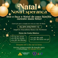Faculdades Nova Esperança dão início à 10ª edição da Campanha Natal Nova Esperança
