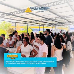 FACENE dá início às aulas dos primeiros períodos com acolhida e integração acadêmica