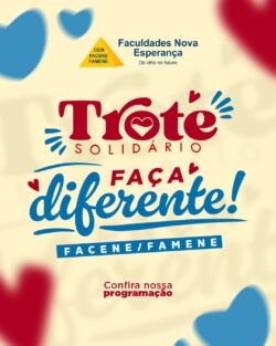 Trote Solidário 2026.1: integração que transforma