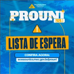 PROUNI 2026.1 – LISTA DE ESPERA