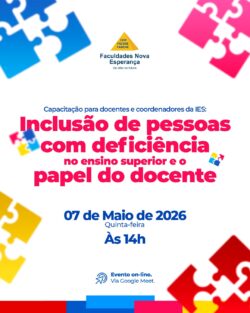 Capacitação discute inclusão no ensino superior e o papel do docente