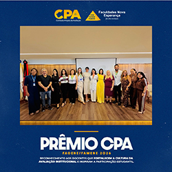 FACENE/FAMENE homenageia docentes com o Prêmio Professor Amigo da CPA