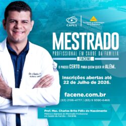 DEFERIMENTO DAS INSCRIÇÕES: mestrado PROFISSIONAL DA FACENE