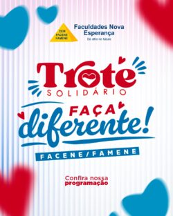 Trote Solidário 2026.2: quando a sua chegada também transforma vidas
