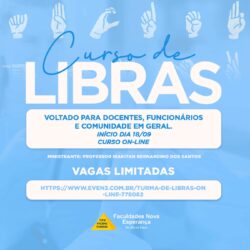 FACULDADES NOVA ESPERANÇA OFERECEM CURSO GRATUITO DE LIBRAS E AMPLIAM O COMPROMISSO COM A INCLUSÃO