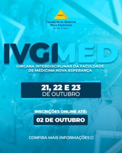 INSCRIÇÕES ABERTAS: IV Gincana Interdisciplinar de Medicina da Famene (GIMED)