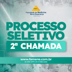 EDITAL DE CONVOCAÇÃO DO PROCESSO SELETIVO – FAMENE PARA MEDICINA 2027.1